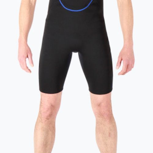 Men's Mares Shorty Manta 2 mm black/blue wetsuit 412458