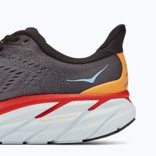 HOKA men's running shoes Clifton 8 grey 1119393-ACTL