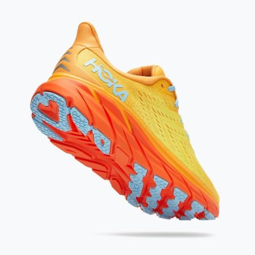 HOKA men's running shoes Clifton 8 yellow 1119393-RYMZ
