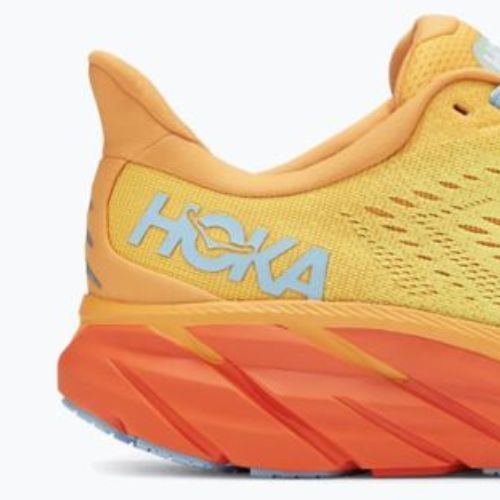 HOKA men's running shoes Clifton 8 yellow 1119393-RYMZ