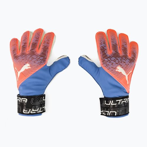 PUMA Ultra Protect 3 Rc orange and blue goalkeeper's gloves 41819 05