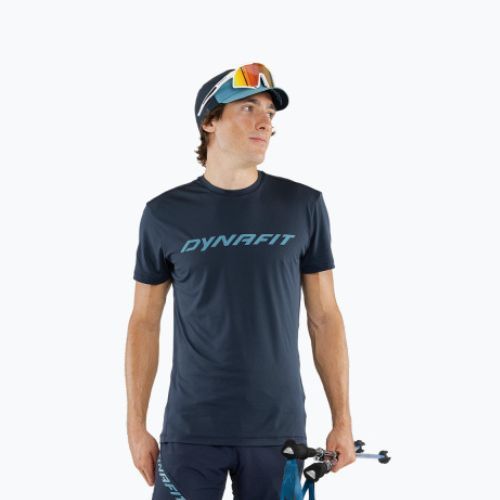 DYNAFIT Traverse 2 men's hiking t-shirt navy blue 08-0000070670