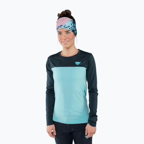 DYNAFIT Traverse S-Tech women's hiking t-shirt blue 08-0000071607