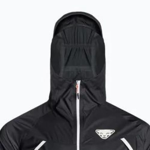 Men's DYNAFIT Ultra 3L running jacket black and white 08-0000071754