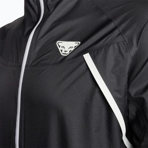 Men's DYNAFIT Ultra 3L running jacket black and white 08-0000071754