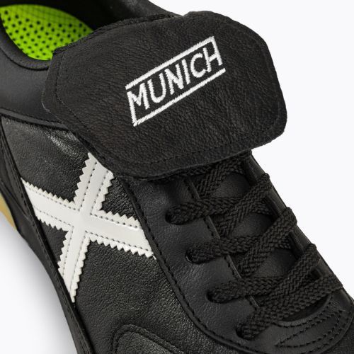 MUNICH Turf Mundial football boots black/white