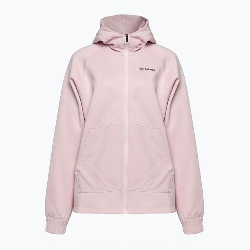 Women's training jacket New Balance Achiever Tech Fleece pink WJ31101SOI