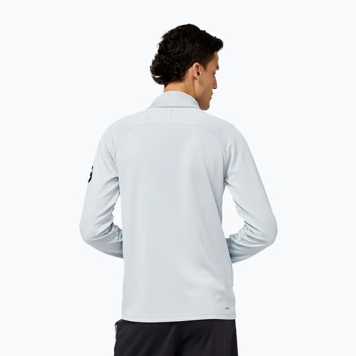 Men's New Balance Tenacity Football Training Track sweatshirt white MJ23090LAN