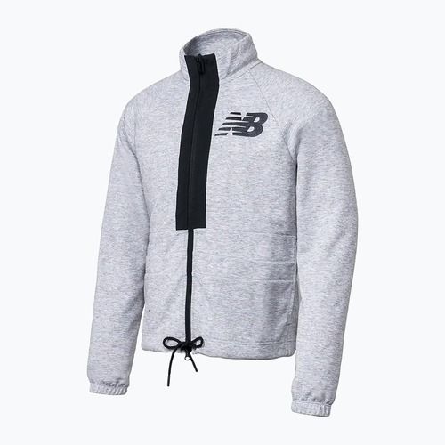 New Balance Uni-Ssentials Moments grey training jacket UJ31053SXY