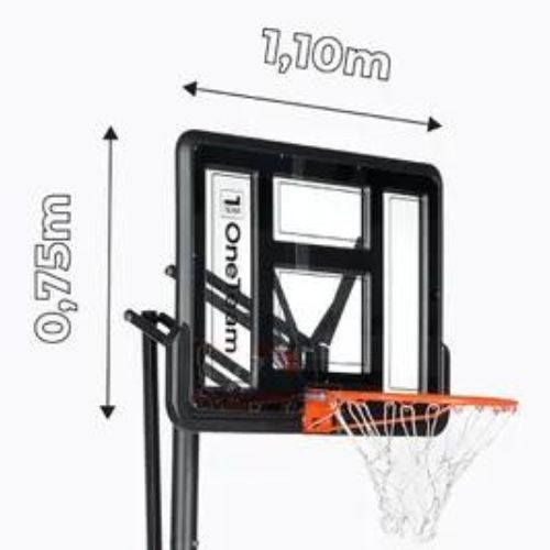 OneTeam basketball backboard BH02 white OT-BH02B