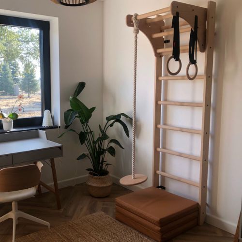 BenchK gymnastic ladder brown BK-111+A204