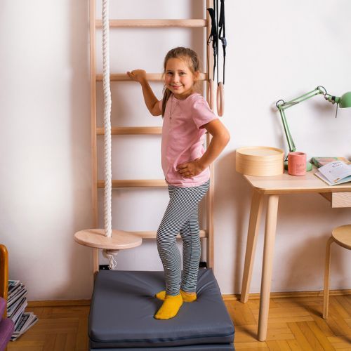 BenchK gymnastic ladder brown BK-111+A204