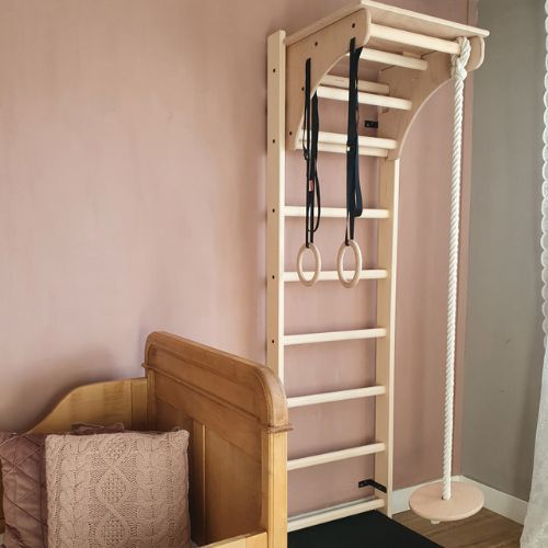 BenchK gymnastic ladder brown BK-112+A204