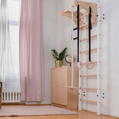 BenchK gymnastics ladder white BK-211W+A204