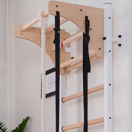 BenchK gymnastics ladder white BK-211W+A204