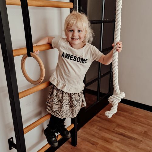 BenchK gymnastics ladder black BK-221B+A076