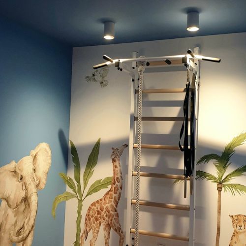 BenchK gymnastics ladder white BK-221W+A204