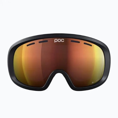 Ski goggles POC Fovea Mid uranium black/partly sunny orange