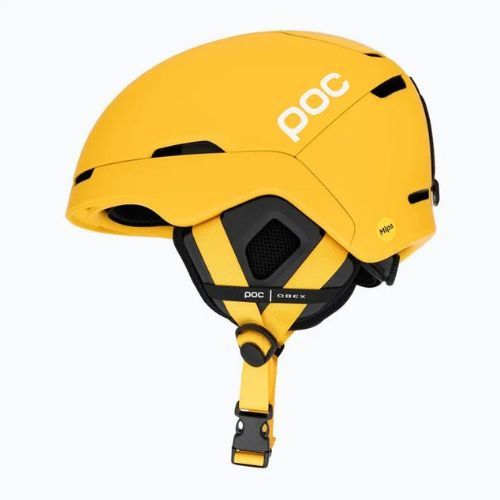 Ski helmet POC Obex MIPS sulphite yellow matt