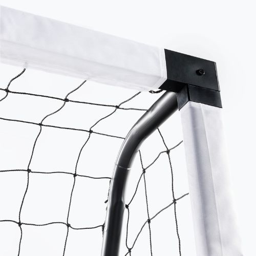 OneTeam One football goal 300 x 200 cm galvanized steel white/black