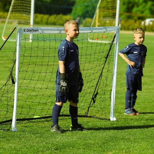 OneTeam Flex football goal 180 x 120 cm white OT-SNG1812