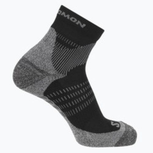 Salomon X Ultra Access Quarter trekking socks 2 pairs anthracite/black