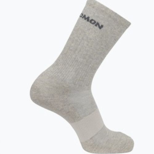 Salomon Evasion Crew 2 pairs trekking socks light gret/heather medium