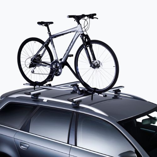 Thule ProRide Twin Pack roof mounted bike carrier silver 591040