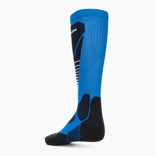 Salomon S/Pro ski socks dazzling blue/black/cane