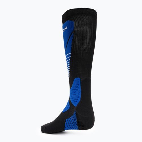 Salomon S/Pro ski socks black/dazzling blue/white