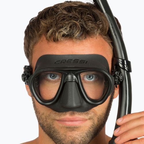 Cressi Calibro + Corsica dive set black DS435050