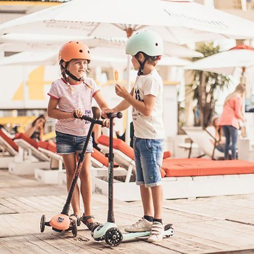 Scoot & Ride S-M peach helmet