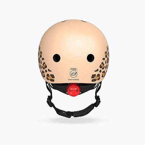 Scoot & Ride XXS-S leopard helmet
