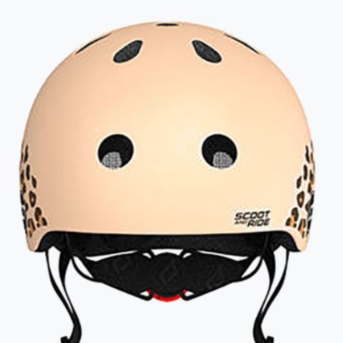 Scoot & Ride XXS-S leopard helmet