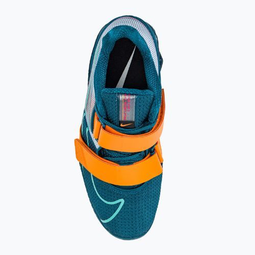 Nike Romaleos 4 blue/orange weightlifting shoes