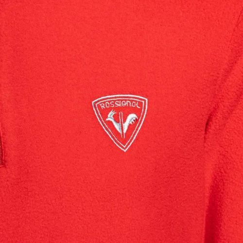 Rossignol Children's Ski Sweatshirt 1/2 Zip Fleece orange