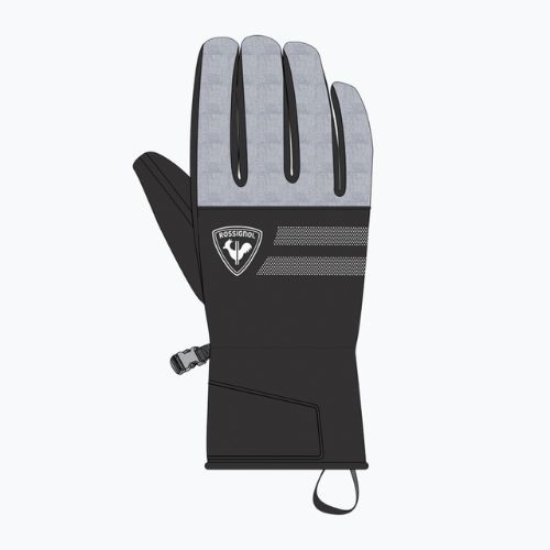 Rossignol men's ski gloves Perf heather grey