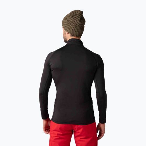 Men's thermal active sweatshirt Rossignol Classique 1/2 Zip black