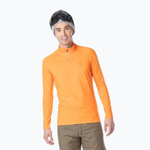 Men's thermal active sweatshirt Rossignol Classique 1/2 Zip signal