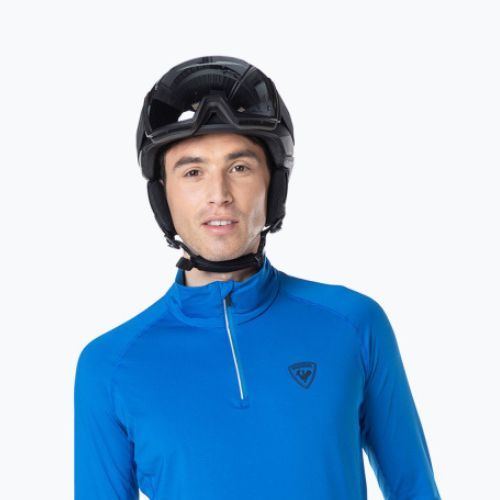 Men's Rossignol Classique 1/2 Zip thermal sweatshirt lazuli blue