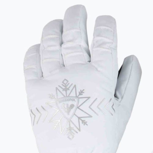 Women's ski glove Rossignol Perfy G white