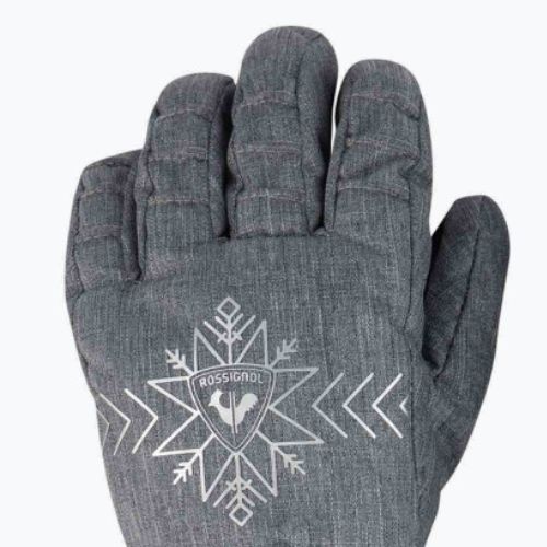 Women's ski glove Rossignol Perfy G heather grey