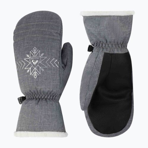 Women's ski glove Rossignol Perfy M heather grey