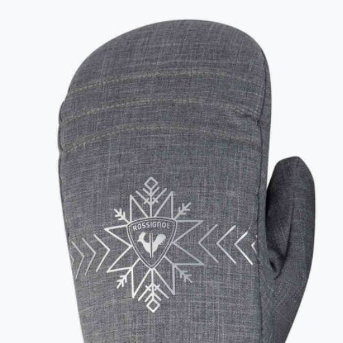 Women's ski glove Rossignol Perfy M heather grey