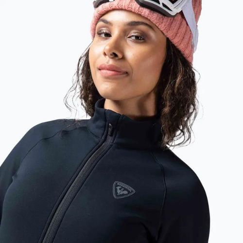 Women's Rossignol Classique Clim ski sweatshirt black
