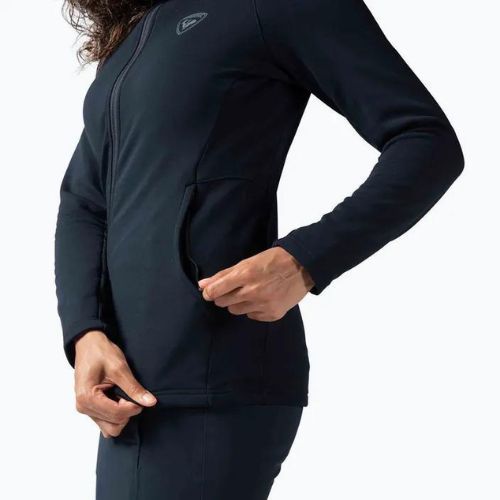 Women's Rossignol Classique Clim ski sweatshirt black