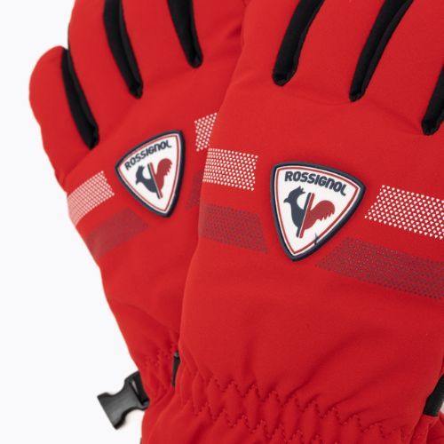 Rossignol Jr Roc Impr G sports red children's ski glove