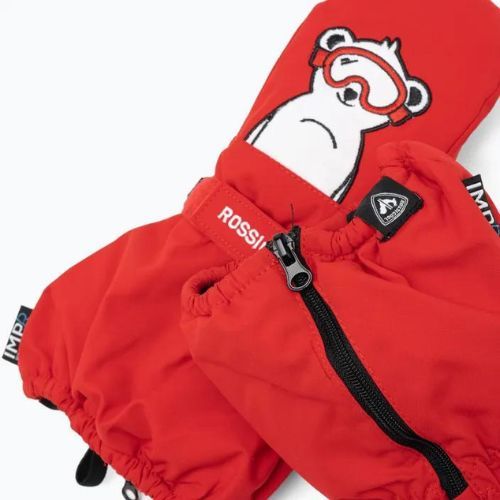 Rossignol Baby Impr M sports red winter gloves