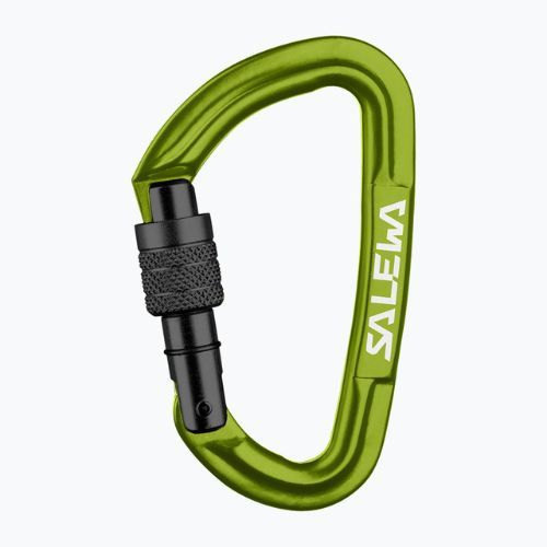 Salewa Hot G3 screw fluo green carabiner