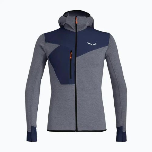 Men's trekking sweatshirt Salewa Puez 2 Dry Hood FZ navy blazer